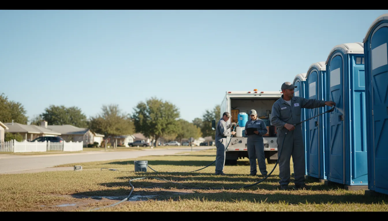 Long-Term Portable Toilet Rental in Jersey, GA near me
